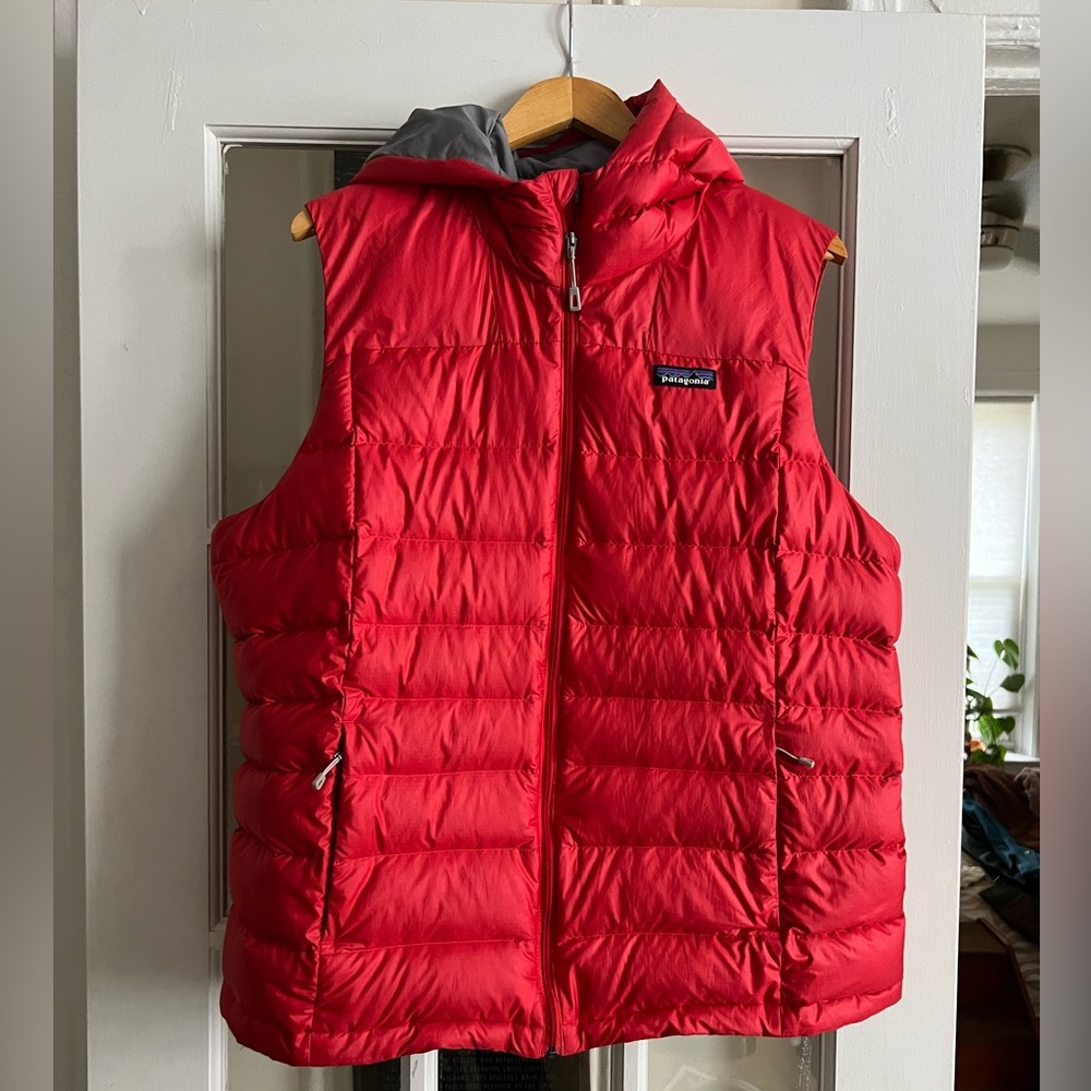 Patagonia Women's Vest Down With It Parka Gray XL Women's